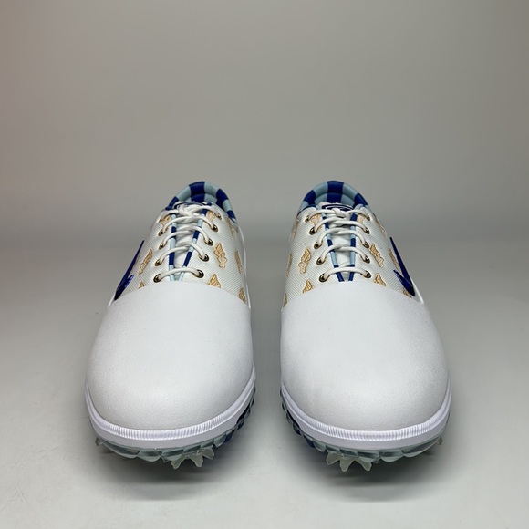 Nike Mens Air Zoom Victory Tour Golf Shoe US Open Gold/Deep Royal CK1213-100 NIB - Picture 8 of 11